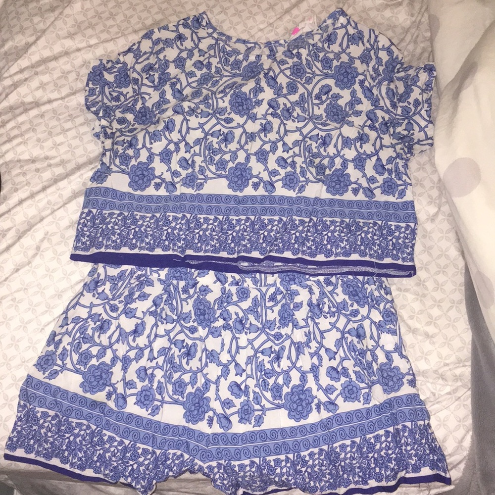 Floral two piece set